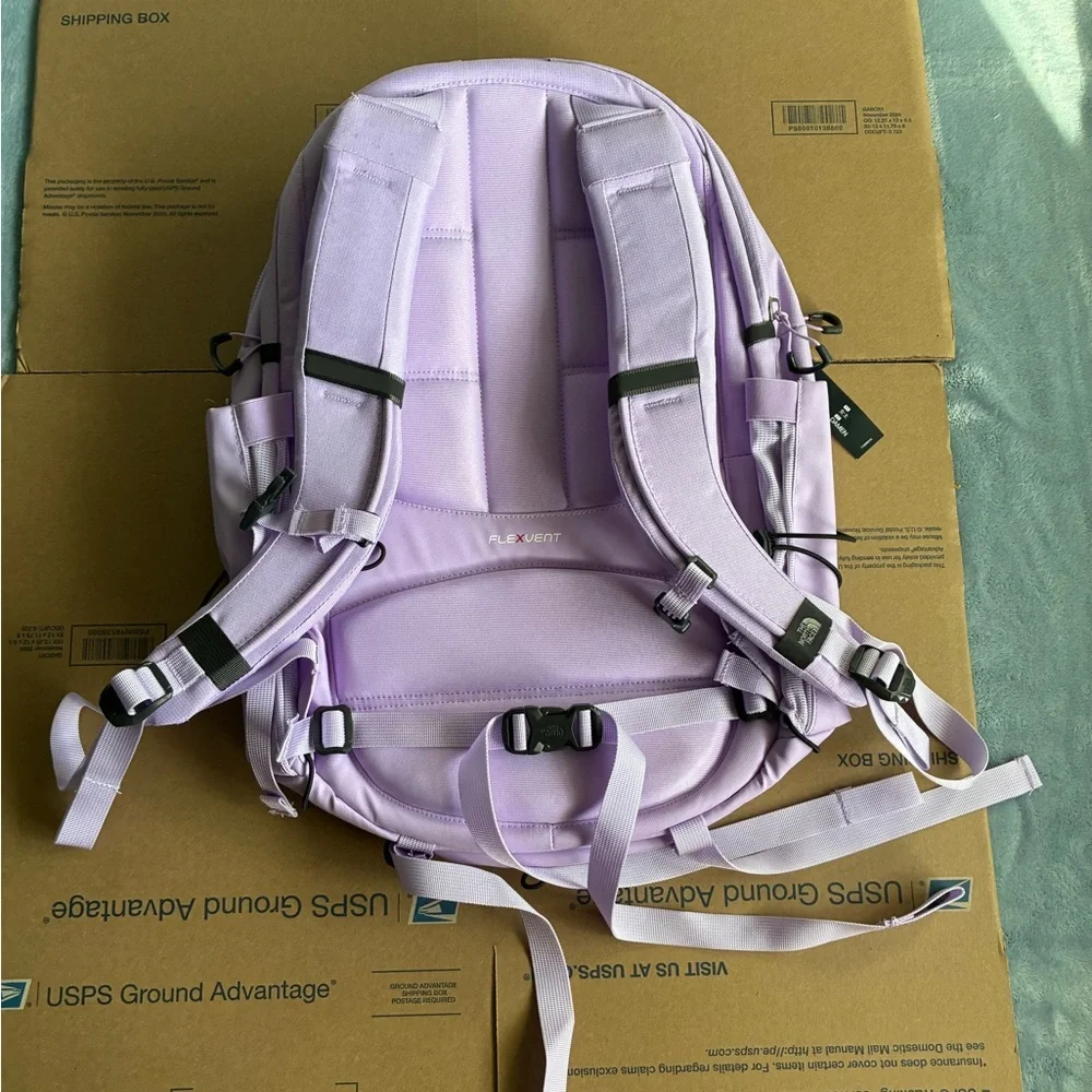 The North Face Women's Borealis Backpack Purple Lilac Lavender One Size NWT $99 - Picture 7 of 10